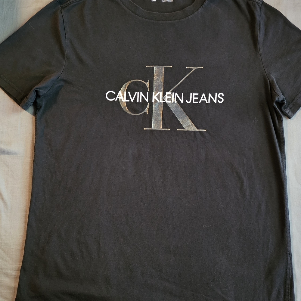 Calvin Klein Black Short Sleeve Tee